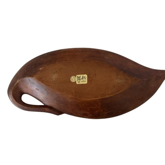 Alii Woods Honolulu Handcrafted Wooden Tray With 9 Exotic Fruits - Picture 6 of 8